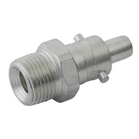 Pneumatic Quick Fit Fixed Twist Adaptor (Broomwade Type) | 1/4" BSPP Male | PMI04C