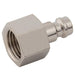 BE-21 Mini Adaptors | 1/4" BSPP Female | B2104FP - FluidAirFittings