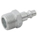 Pneumatic Quick Fit BE-23 ISO Adaptors | BSPT 1/2" BSPT Male | B2308MP - FluidAirFittings