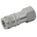 Pneumatic Quick Fit BE-25 Couplings | 3/8" BSPP Female | B2506F - FluidAirFittings