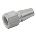 Pneumatic Quick Fit BE-68 Heavy Duty Steel Adaptors | 3/8" BSPP Female | B6806FP - FluidAirFittings