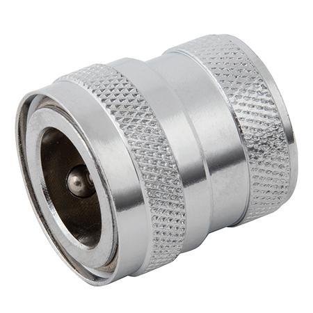 Water Quick Fit Coupling 1/2'' Range Nickel Plated Female Coupling |BSPP Thread 3/4" Non Valved | NCF12/08