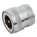 Water Quick Fit Coupling 1/2'' Range Nickel Plated Female Coupling |BSPP Thread 3/4" Non Valved | NCF12/08 - FluidAirFittings