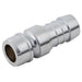 Water Quick Fit Coupling 1/2'' Range Nickel Plated Hose Tail Adaptor | Hose I/D 1/2" | NPH08/08 - FluidAirFittings