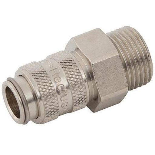 Rectus 21KA Series Coupling BSPP Male | 1/8" BSPP Male | 21KAAW10MPN - FluidAirFittings