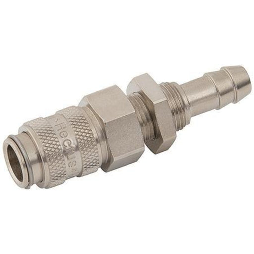 Rectus 21KA Series Coupling Panel Mtg Hosetail | Hosetail (8mm - 5/16 i.d Hose) | 21KATS08MPN - FluidAirFittings