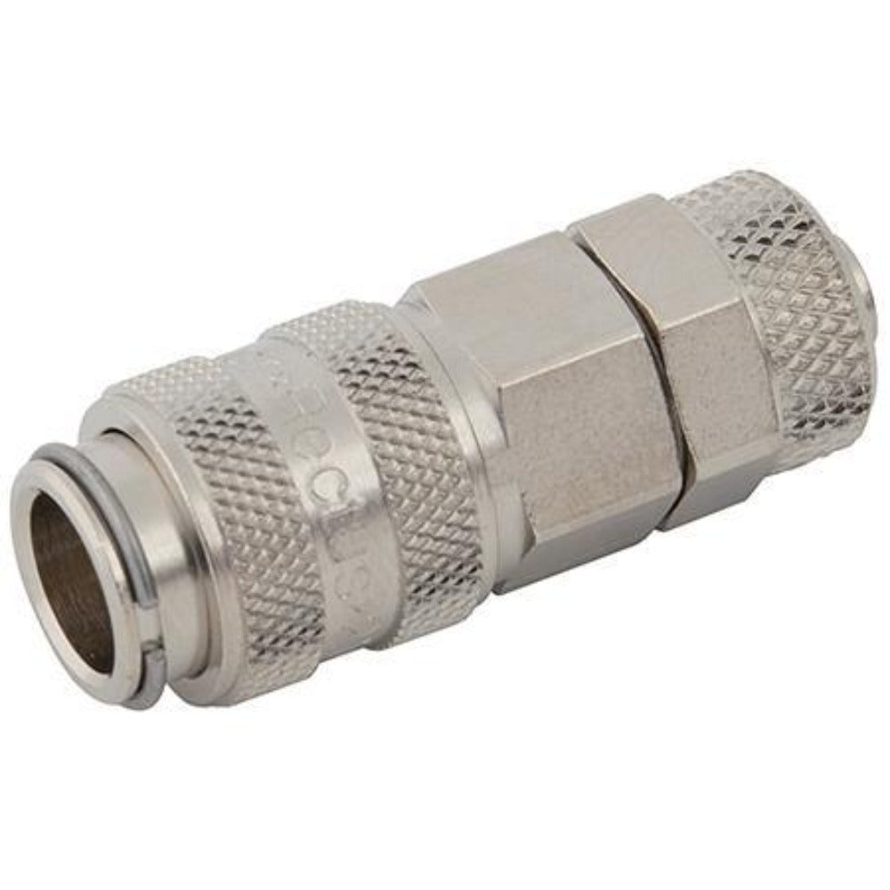 Parker Rectus 4X6MM Hose Coupling Nickel Plated 21KAKO06MPN