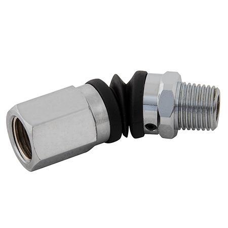 PCL Safety Pneumatic Quick Fit Flexible Joints Flexible Connector | 1/4" BSPT Male X BSPP Female | FE101