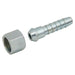 Zinc Plated Female Hosetail | 60° Coned | 1/4" BSPP | Hosetail 3/16" (5mm) | SFHC04/03 - FluidAirFittings