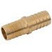 Brass Hose Repair Hosetail Connector | Hosetail 1 - 5/16" (8mm) | Hosetail 2 - 5/16" (8mm) | HRC05/05 - FluidAirFittings