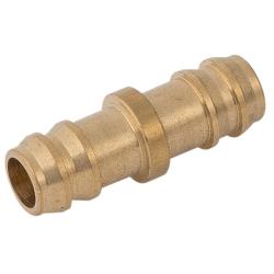 Aignep Bulkhead Straight Hose Adaptor | Hosetail 1 - 6mm | Hosetail 2 - 6mm | 15040-6-6 - FluidAirFittings