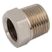 Nickel Plated Bush | 1" BSPT Male | 1/2” BSPP Female | MFB16/08NP - FluidAirFittings