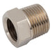 Nickel Plated Bush | 1/2" BSPT Male | 3/8” BSPP Female | MFB08/06NP - FluidAirFittings