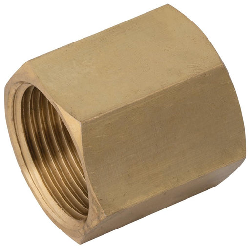 Brass Equal Socket | 1/4" BSPP Female | FFA04/04 - FluidAirFittings