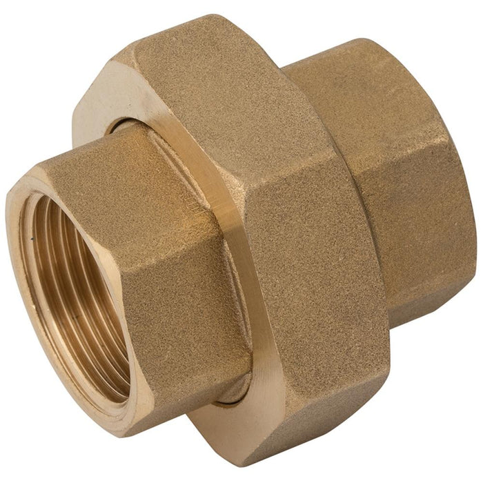Brass Equal Breakable Joint | 1/2" BSPP Female | BRFF08/08 - FluidAirFittings