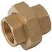 Brass Equal Breakable Joint | 1/2" BSPP Female | BRFF08/08 - FluidAirFittings
