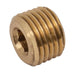 Brass Allen Key Plug | M22x1.5 Metric Male | AKM22 - FluidAirFittings