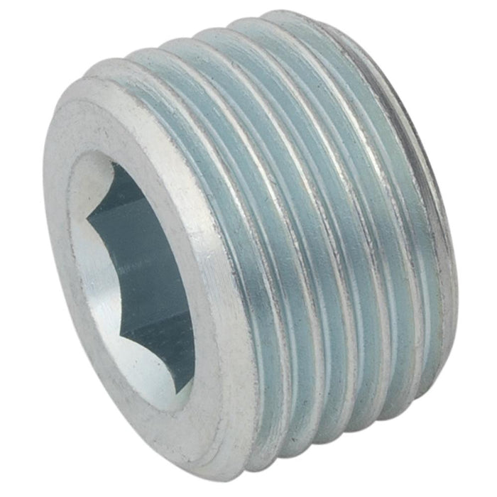 Steel Zinc Plated Allen Key Plug | 3/8" BSPT Male | SAK06 - FluidAirFittings