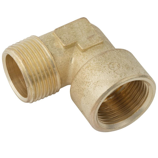 Brass Equal Elbow | 1/8” Male | 1/8” BSPP Female | MFL02 - FluidAirFittings