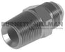 Burnett Hillman Adaptor | 7/16" JIC Male | 1/4" NPTF Male | BUH-00724 - FluidAirFittings