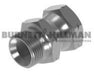 Burnett Hillman MetricSwivel Adaptor. 1.5mm Pitch | M16 Metric Male | M16 Metric Female | BUH-01702 - FluidAirFittings