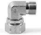 Parker Male/Female EqualSwivel Elbow 60º Coned | BSPP M/F 1" | 120 Pressure (bar) | 16C6MK4S - FluidAirFittings