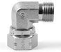 Parker Male/Female EqualSwivel Elbow 60º Coned | BSPP M/F 1/2" | 200 Pressure (bar) | 8C6MK4S - FluidAirFittings