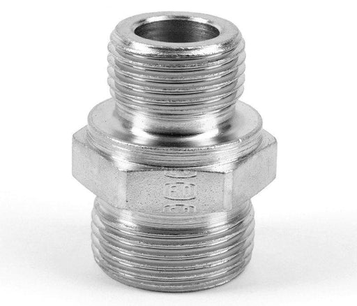 Parker EO Male Connector 24 deg Flareless/BSPP 1/8"- 11/2" Tube O/D 6-38 Pressure Rating 160-400 Bar | 12 | GE12LR3/4CF - FluidAirFittings