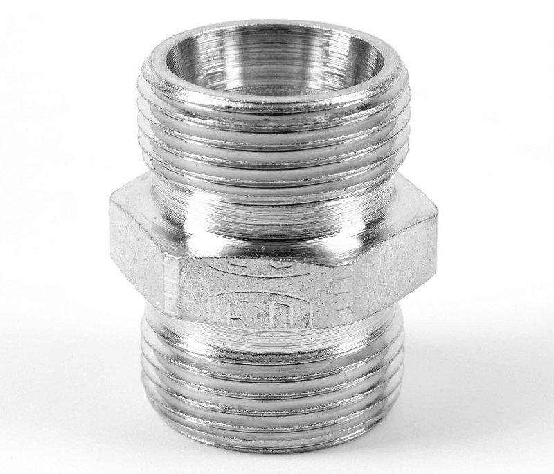 Parker EO Metric Equal Union 24deg Flareless Tube O/D 6-38 Pressure Rating 160-630 Bar | 12 | G14SCF - FluidAirFittings