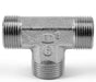 Parker EO Union Tee 24 deg Flareless Tube O/D 6-38 Pressure Rating 315-630 Bar | 6 | T08LCF - FluidAirFittings