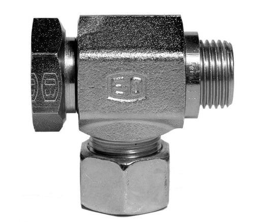 Parker EO High Pressure Banjo Elbow 24 deg Flareless/BSPP | 6 | WH06SRCF - FluidAirFittings