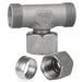 Voss Tee-Swivelel on the Branch-Soft Seat-L/S Ser | 6 | 24-SWOTC-L8-P - FluidAirFittings
