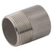 Stainless Steel Welding Nipple | 3" BSPT Male | SSWN48 - FluidAirFittings