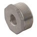 Stainless Steel Bush | 3/4" BSPT Male | 1/8" BSPP Female | SSMFB12/02 - FluidAirFittings