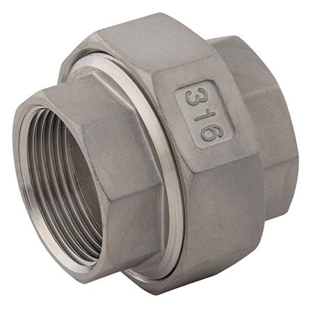 Stainless Steel Equal Union Coned | 1/8" BSPP Female | SSFEU02