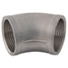 Stainless Steel 45° Equal Elbow | 3/4" BSPP Female | SSFEL1245 - FluidAirFittings