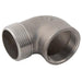 Stainless Steel Street Elbow | 1.1/4" BSPT Male | 1.1/4" BSPP Female | SSMFL20 - FluidAirFittings