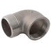 Stainless Steel Street Elbow | 1" BSPT Male | 1" BSPP Female | SSMFL16 - FluidAirFittings
