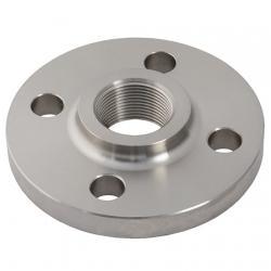 Stainless Steel 4 Hole Screwed Flange | 1/2" (15mm) Nominal Size | M12 Diameter | 50mm Length of Bolt | SSSCFLA08