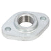 Malleable Screwed Flange 2 Bolt Holes Galvanised | 1" BSPP Female Thread | EEGSFL16 - FluidAirFittings