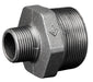 Crane Malleable M145G Galvanised Reducing Nipple | 3/4" BSPT Male to 1/2" BSPT Male | 0CC01181E - FluidAirFittings