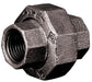 Crane Malleable M256B Black Equal Taper Seat Union | 3/4" BSPP Female Thread | 0CA00120X - FluidAirFittings