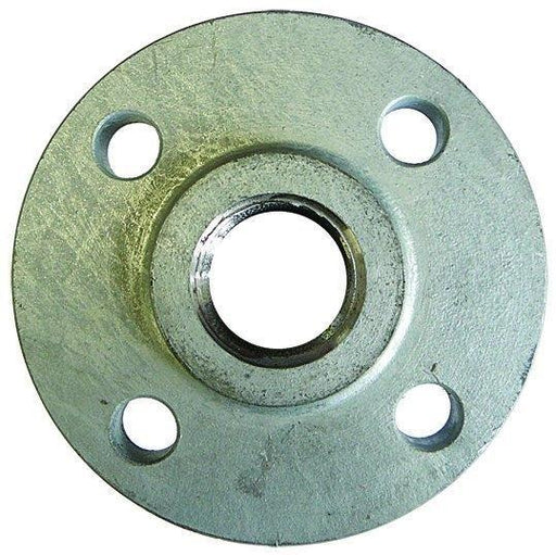 Malleable Pipe Fittings Screwed Galvanised Carbon Steel Flange PN16/4 - BS4504 | No. of Holes 4 | Diameter & Length of Bolt M16 x 70mm | Nominal Size 2.1/2" (65mm) | GFLA40 - FluidAirFittings