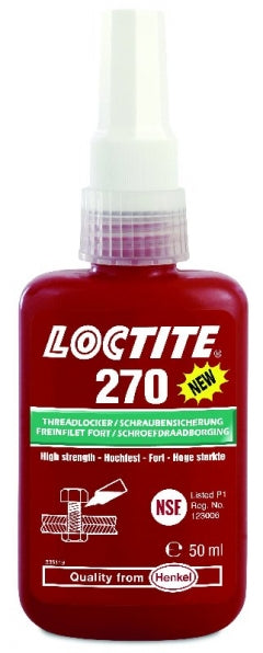 Loctite 270 High Strength Threadlocker | Pack Size 10ml | LOC-267380