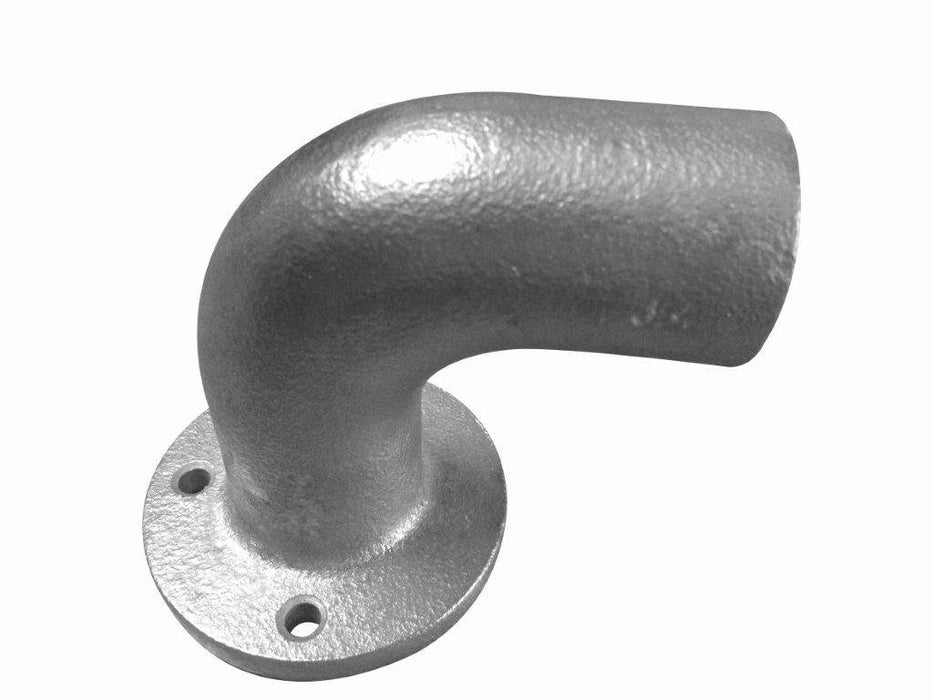 ITM Pipeclamp Handrail Range End Plate (Disability Access) DDA2 | Pipe-clamp Size 3 | DDA2