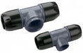 Airnet Reducing Tee Threaded Branch | Inlet/Outlet 20mm | Reduced Branch G1/2" | 2811-1008-80 - FluidAirFittings