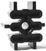 Airnet Polymer Pipe Clip Spacer | Height 15mm | 2811-0027-10 - FluidAirFittings