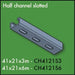 Ring Main and Channelling Unistrut Compatible 3 Metre Slotted Half Channel 41mm x 21mm - CH4121S3 | 10 | CH4121S3 - FluidAirFittings