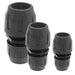 Air Volution HR Range Pipe System Reducing Tube x Tube Polymer and Aluminium Straight Couplings | Diameter 40 x 25(mm) | RIDPA040025 - FluidAirFittings