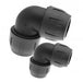 Air Volution HR Range  Pipe System 90º Equal Tube x Tube Polymer and Aluminium  Elbow | Diameter 25(mm) | GO90PA025 - FluidAirFittings